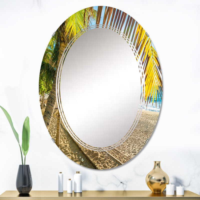 Oval Mirror, 36" x 24"