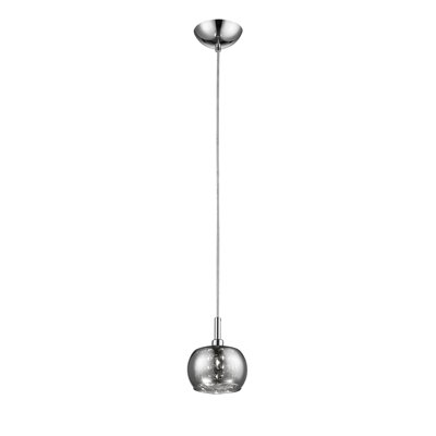 Asharee 1 - Light Unique/Statement Globe Pendant with No Secondary Or Accent Material Accents