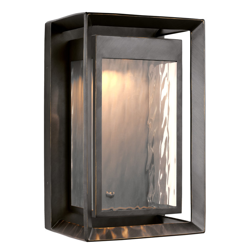 Urbandale LED Outdoor Flush Mount, 16.25" H x 10" W x 8" D