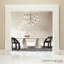 Spheres Rectangle Dining Table-White