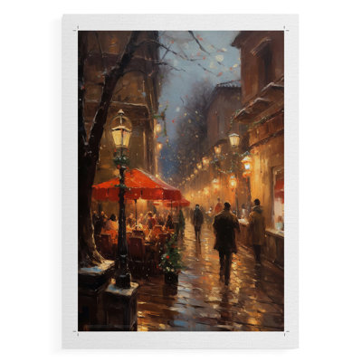 Christmas Holiday Art DCCXV - Impression sur toile seulement - NON CADRE