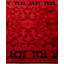 Overdyed Hand-Knotted Wool Modern-Contemporary Red Runner 2' 8" x 10' 5"