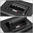 3-Tier Stackable Separate Hand Case Tool Boxes Trolley (Red)-278308304