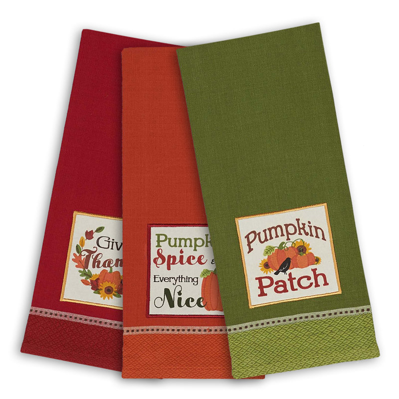 Cotton Embroidered Dish Cloth Kitchen Towel