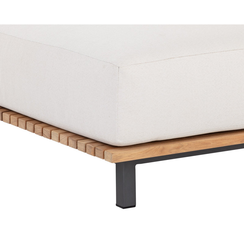 Arizona Outdoor Teak Ottoman