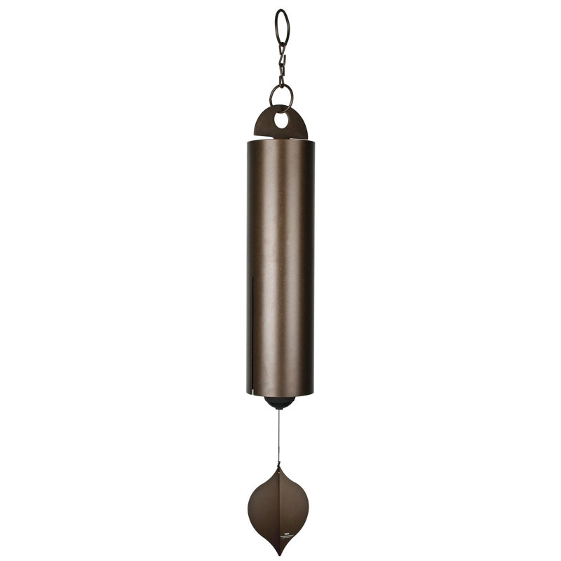 Heroic Windbell™ Wind Chime, 52" H x 6" W x 6" D, Antique Copper