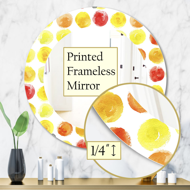 Miroir d'appoint Circular Dance 3, H 31,5 po x l po