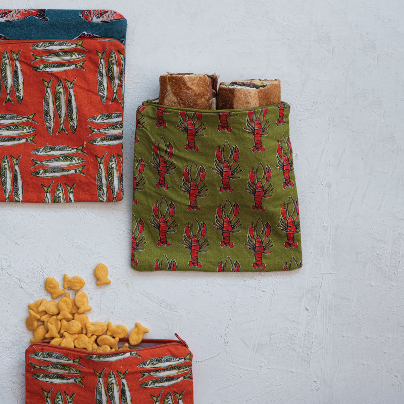 Ensemble de 3 sacs de rangement réutilisables pour aliments Keiper, H 0,5 po x l 7 po x P 7 po