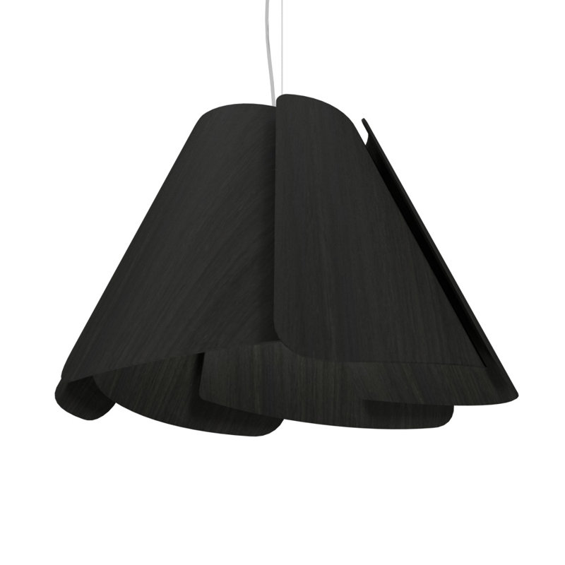 Fuchsia 1 - Light Pendant, Charcoal