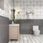 Meuble-lavabo simple 35,5 po avec plateau en acrylique Rosner-2145215220