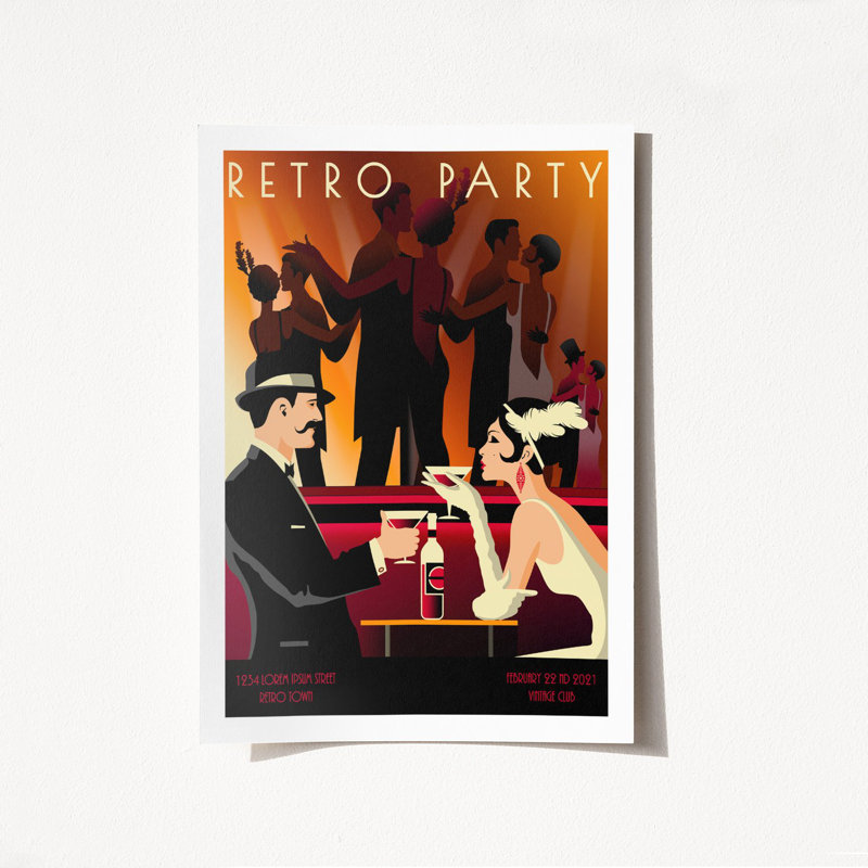 Affiche, H 16,54 po x l 11,69 po