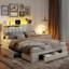 Upholstered Storage Bed-944772603