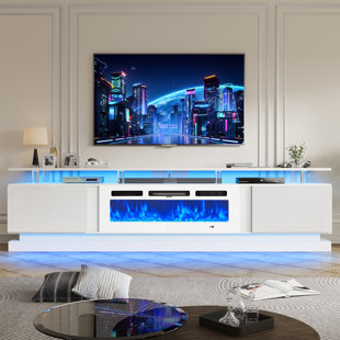 Kelsch TV Stand with Electric Fireplace