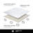 36" W x 36" D Neo-Angle Shower Base