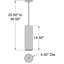 Courter 1 - Light Single Pendant-2073655906-2084753084-2123095715