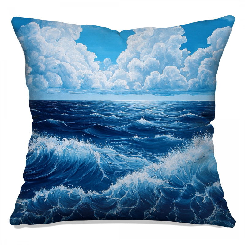 Coussin Ocean, 14 X 14 pouces