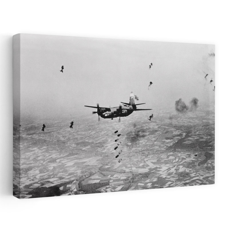 B-26, Martin Marauder, avion, larguer des bombes au milieu de l'ennemi, H 40 po x l 60 po
