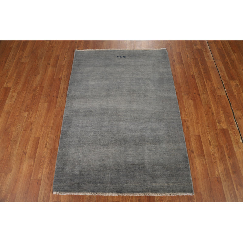 Tapis oriental moderne fait à la main 3 x 5 Gabbeh