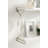  Arietta Tiered Shelf 18X7x28 White, Gold