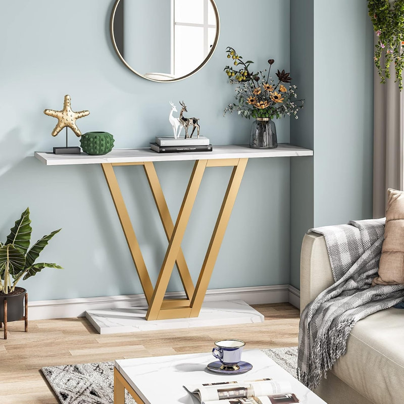 Tribesigns Modern Wood Console Table