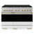 Satin Stainless Steel; White Matte selected