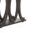 Cappuccino Engineered Wood Entryway Console Table