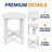 Scratch Resistant Side Table-1185024855