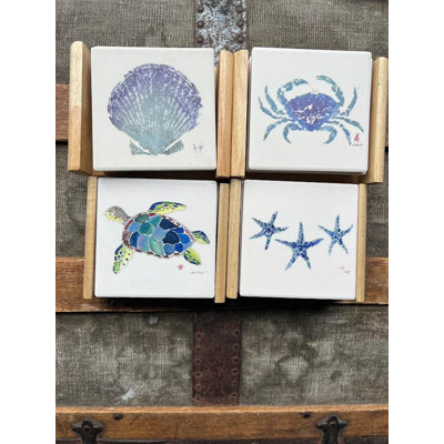 Ensemble de sous-verres Turtle
