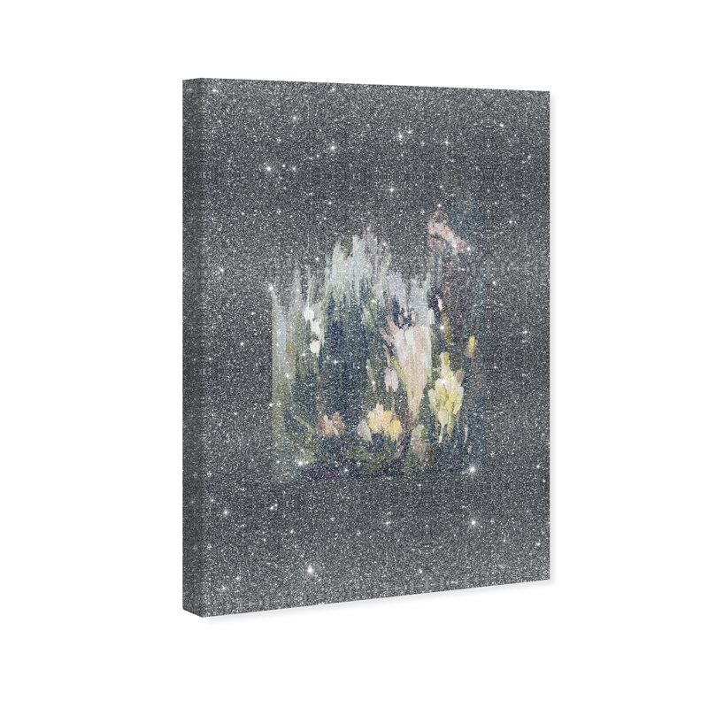 Midnight Flowers II Print by Oliver Gal, 10"H x 15"W, Gallery Wrapped