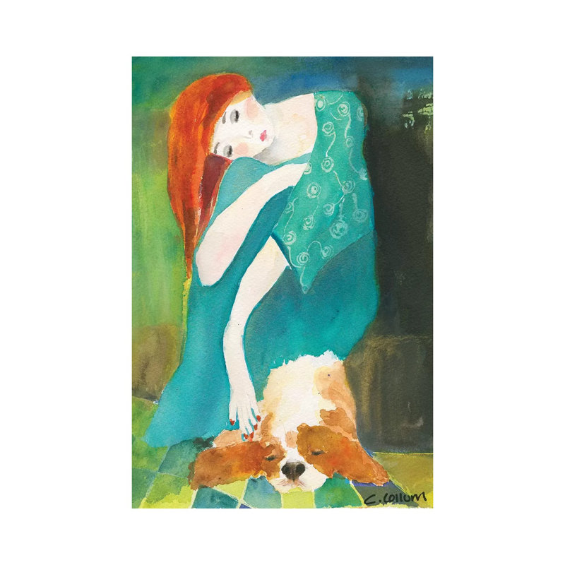 « My Friend », H 18 po x l 12 po x 1,5 po
