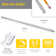 RigidStrip 12" Linkable LED Strip Light Diffuser, 24V,