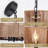 Caroyln 5 - Light 19.25" Dimmable Drum Boho Chandelier Hand-Woven Rattan Pendant for Living Room Kitchen Entryway Hallway Foyer-160829907