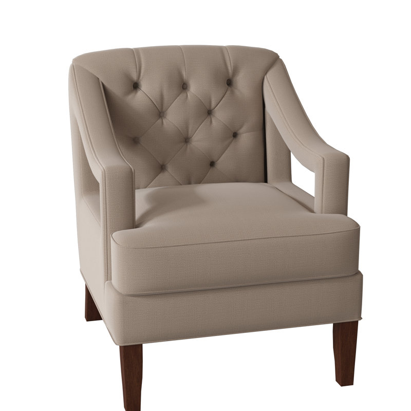 Armchair, Grayson Charcoal, Burnished Brown
