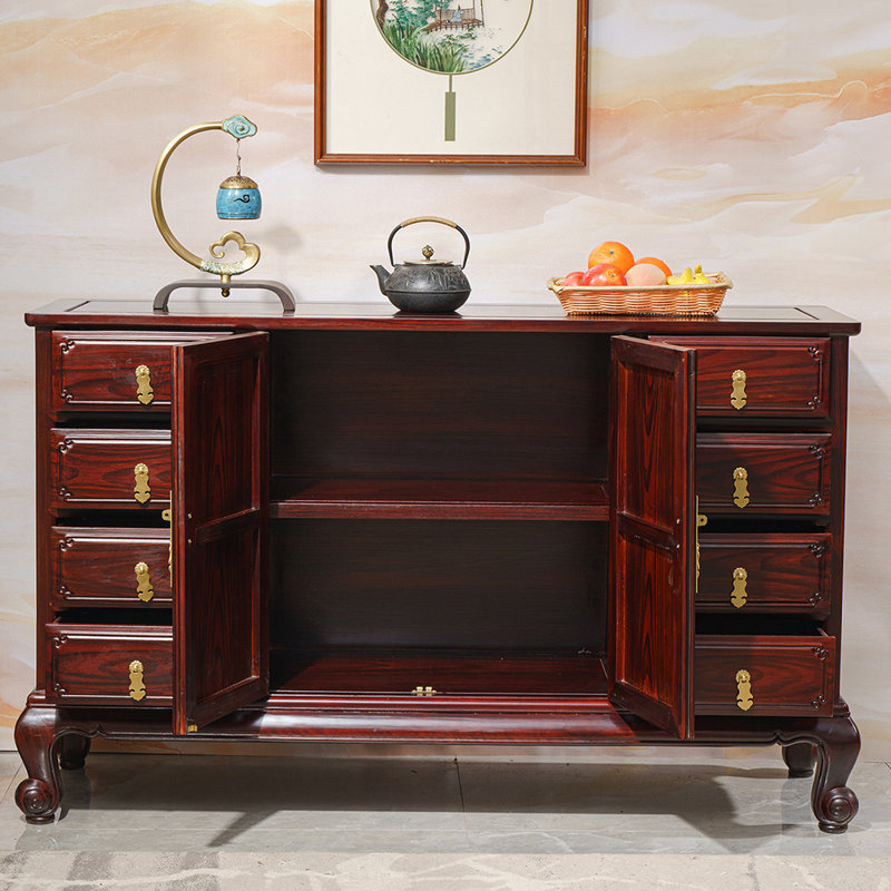Buffet de luxe rétro de style chinois