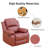 Dewaun Faux Leather Manual Standard Recliner-1433819809