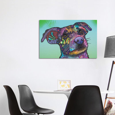 Beaker, Jack Russell Terrier by Dean Russo - Wrapped Canvas Print