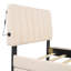 Lit plateforme tapissier avec lit gigogne, lit gigogne polyvalent et confortable, atmosphère classique-786075035-786075032