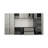 Metallic Grey Garage Cabinet Set A (7-Piece)