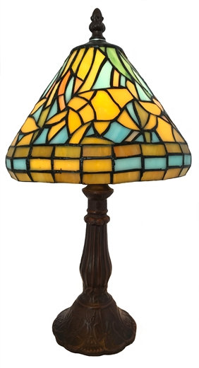 Lampe de table 15 "Delfin Tiffany