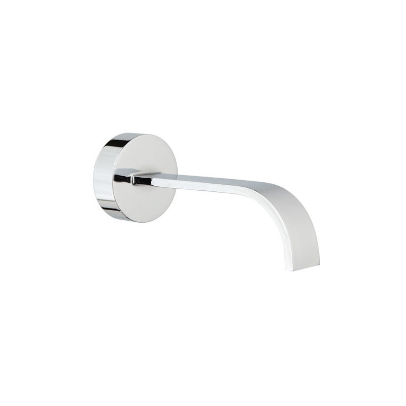 Spring Tub Filler, Brushed Nickel