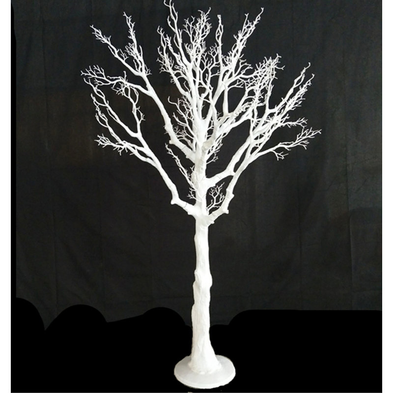 Branche artificielle de Manzanita, Blanc, H 79 po x l 16 po x P 16 po