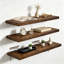 3 Pack Wall Mounted Rustic Wood Shelves  Floating Shelves-530521436