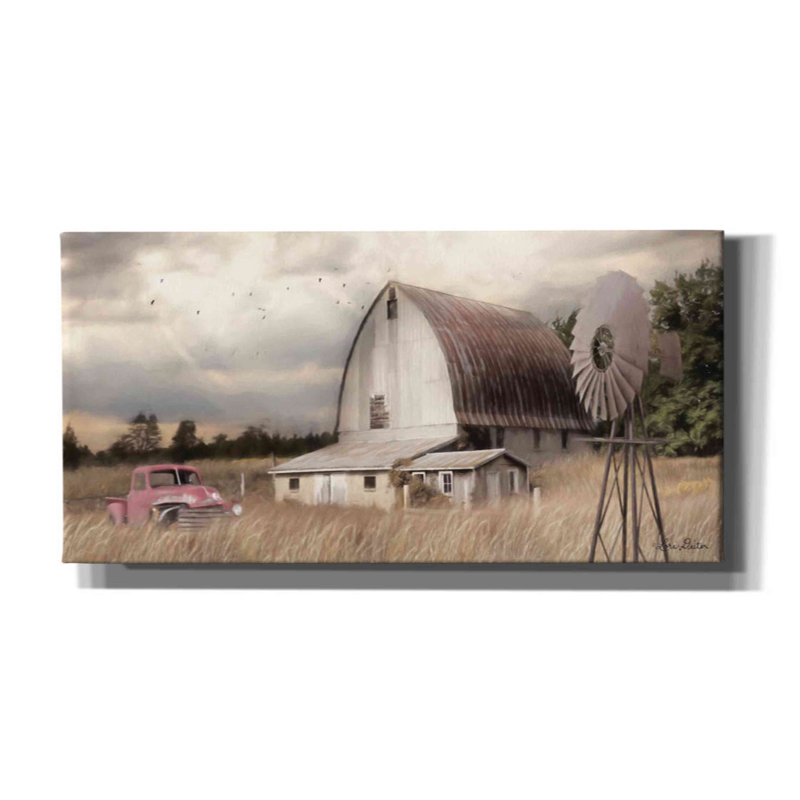 Henderson Bay Farm par Lori Deiter - Photographie sur toile tendue, H 12 po x l 24 po x P 0,75 po