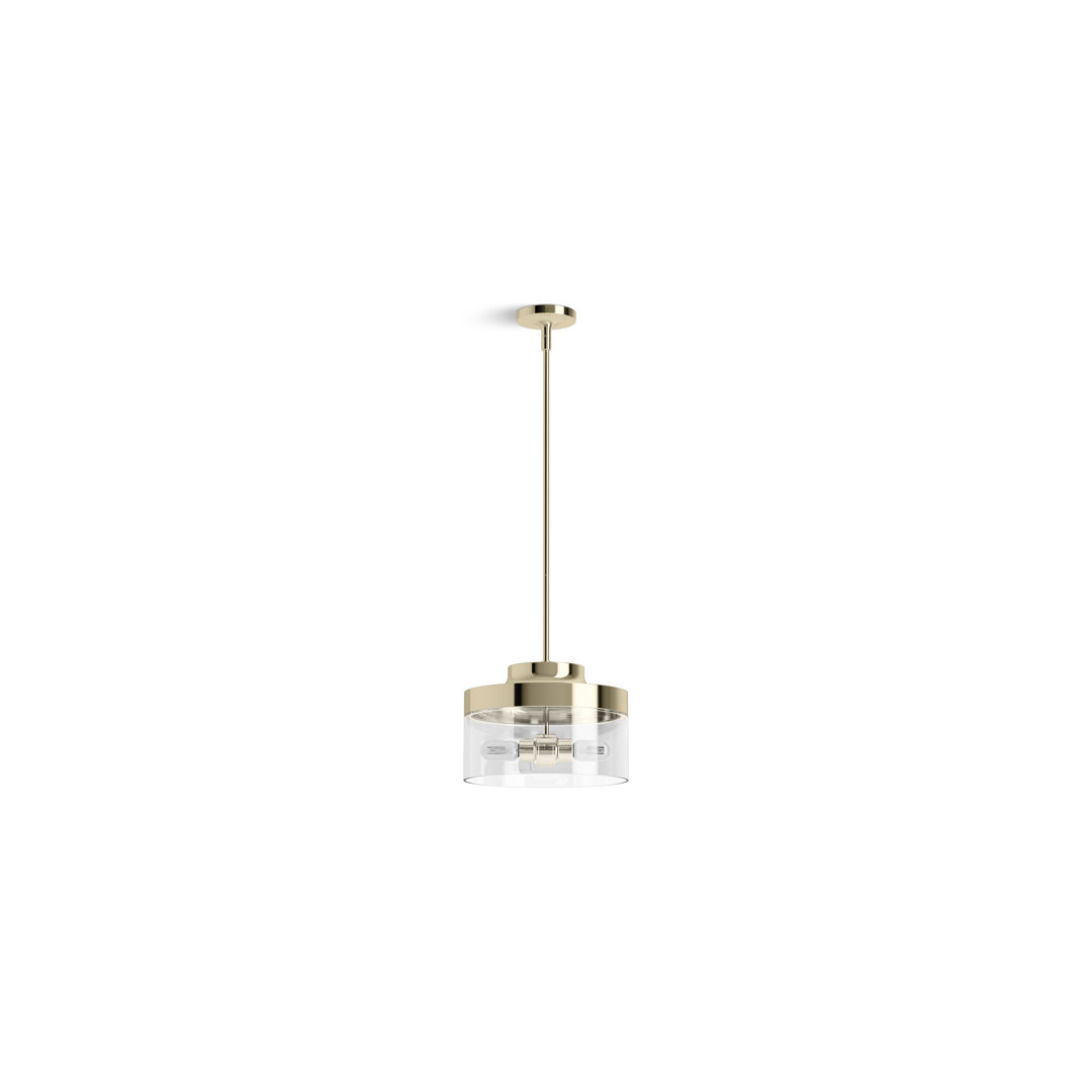 Purist 12-1/2 In. Two-Light Pendant Kohler 