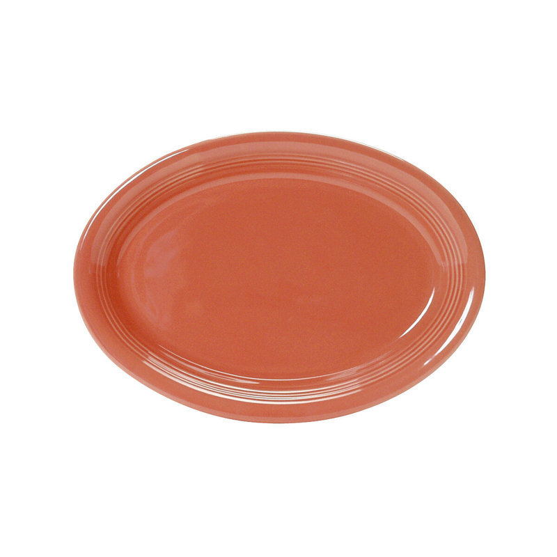 Plateau Concentrix, Rosé, H 0,75 po x l 11,5 po x P 8,75 po
