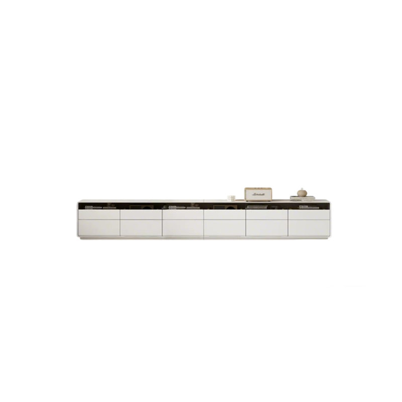 Meuble télé Modern, 110.2", Blanc