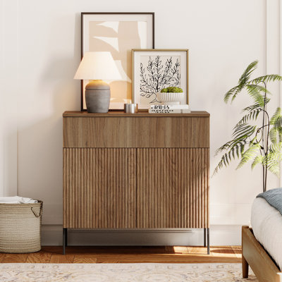 Commode pour enfant en roseau 31,5 po avec tiroir Union