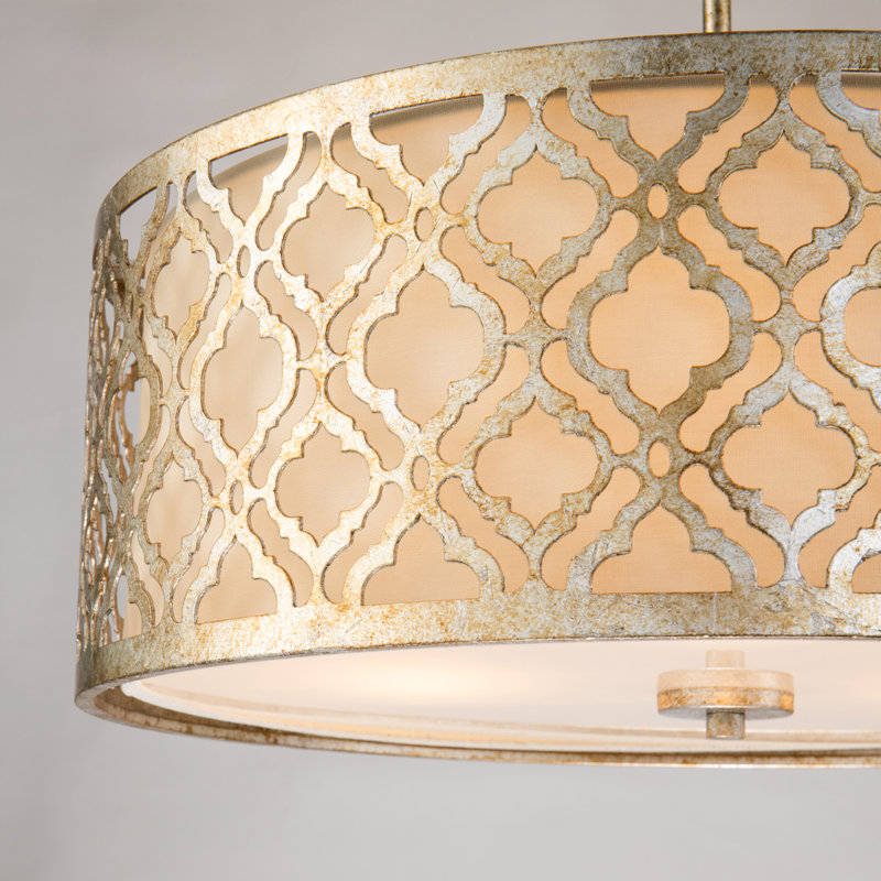 Arabella 3-Light Drum Pendant
