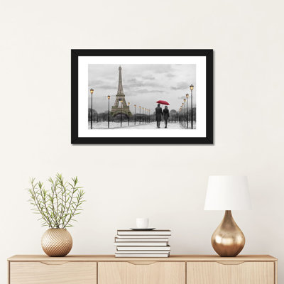 " Paris Red Umbrella " by Chris Consani