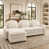 Beige White Teddy